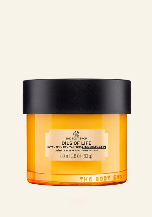 Oils Of Life Intensely Revitalising Nachtcreme The Body Shop