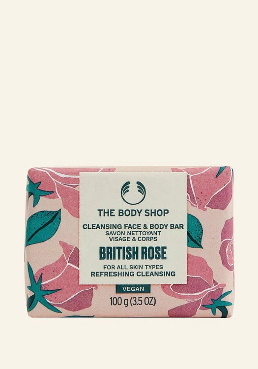 British Rose Reinigende Gesichts- & Körperseife