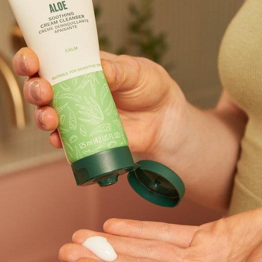 Aloe Soothing Cream Facial Cleanser