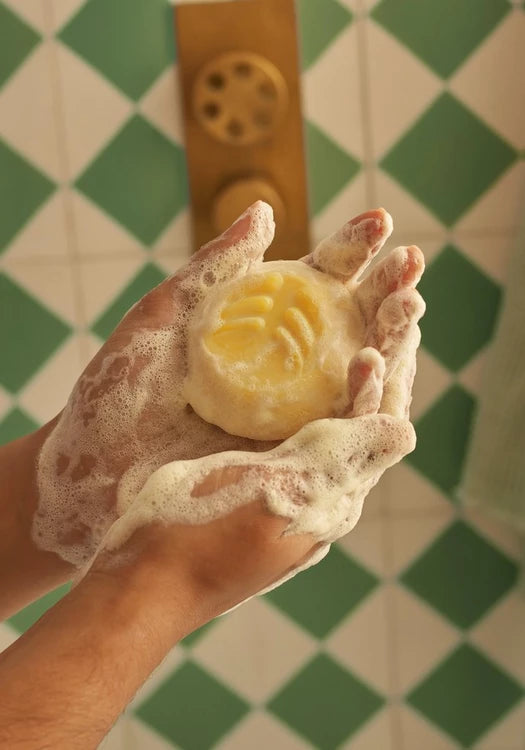 Banana nährende Shampoo Bar