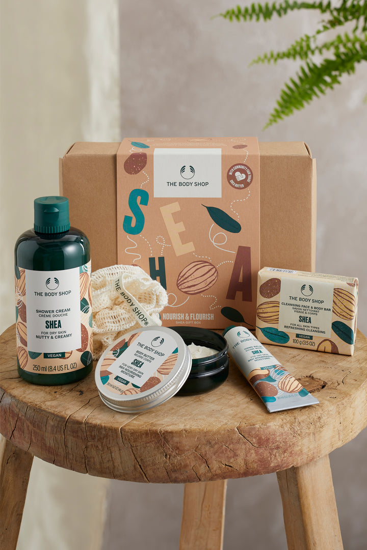 Nährendes Shea Essentials Geschenkset
