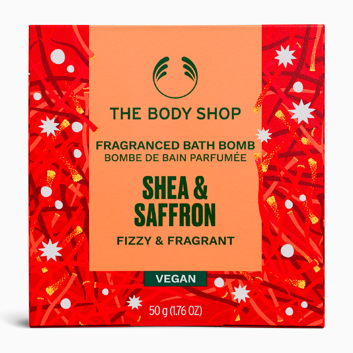 Shea & Saffron Bath Bomb