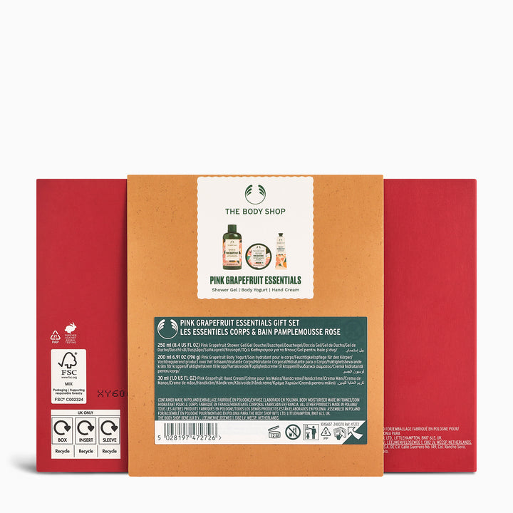 Pink Grapefruit Essentials Gift Set