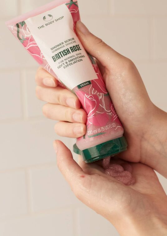British Rose Duschpeeling