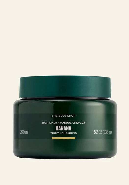 Banana nährende Haarmaske